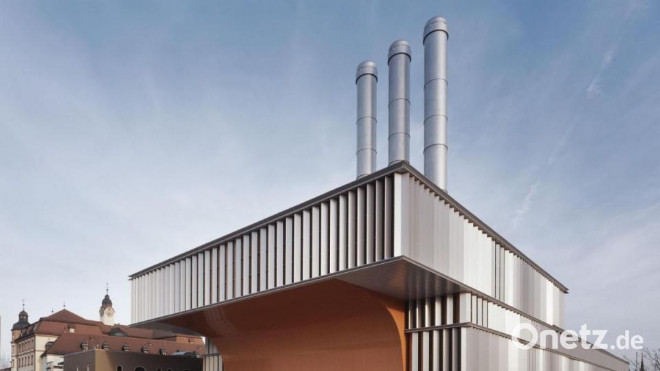 In Würzburg haben die Architekten 2012/2013 eine alte Kühlanlage zu einem hocheffizienten Gas- und Dampf-Heizkraftwerk umgebaut. Das neue Kraftwerk sollte sich dem Erscheinungsbild des Hafenquartiers optisch anpassen. Den Zuschlag erhielten Brückner &amp; Brückner nach einem Ideenwettbewerb. Bild: Constantin Meyer