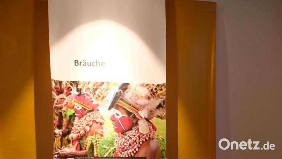 Information und Optik gehen Hand in Hand im Johann-Flierl-Museum. Bild: tat