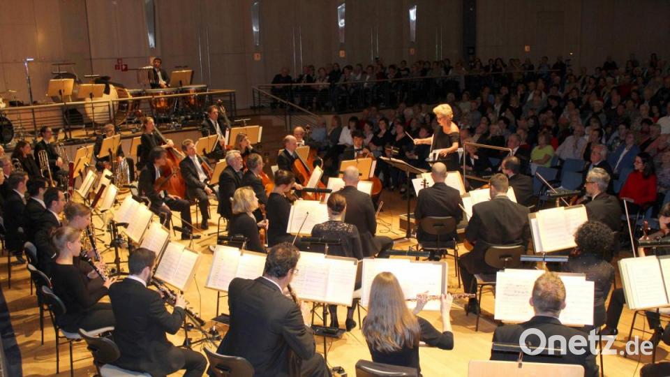 „Singing Witt“ und die Hofer Symphonikern begeistern das Weidener Publikum. Bild: fsb