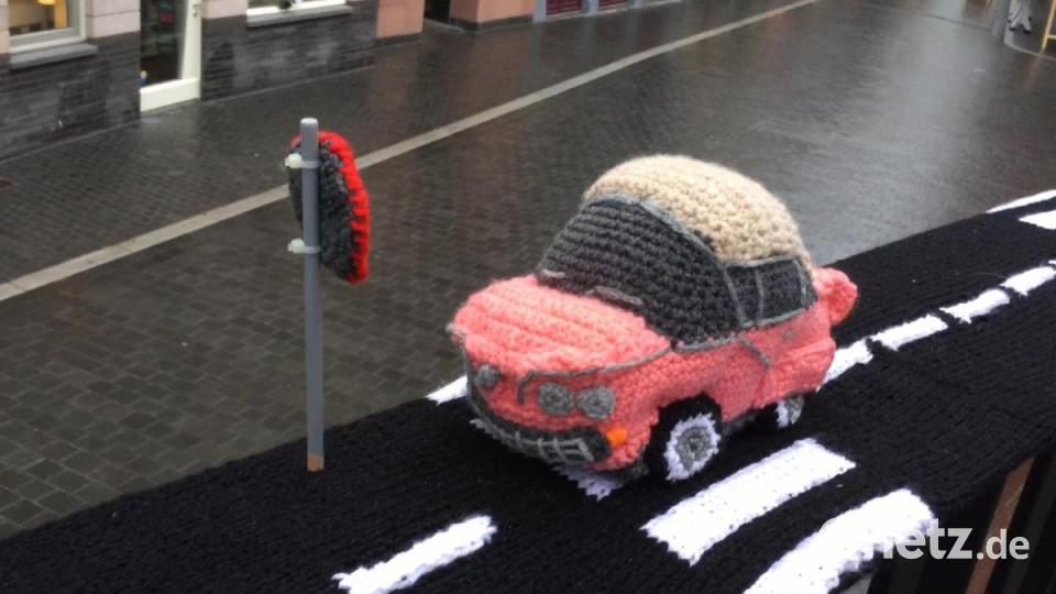 Kunstwerk in Rosa: Der pink Cadillac. Bild: eik