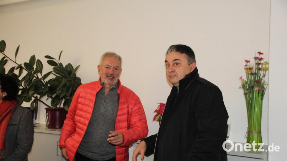 Ludwig Dirscherl und Hans Steinsdorfer. Bild: frd