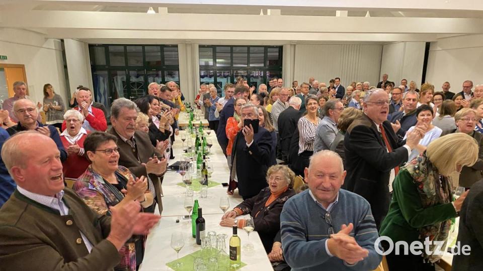 Martinifahrt zum 50-jährigen Bestehen der Partnerschaft Weiden und Weiden am See. Bild: Karin Wilck