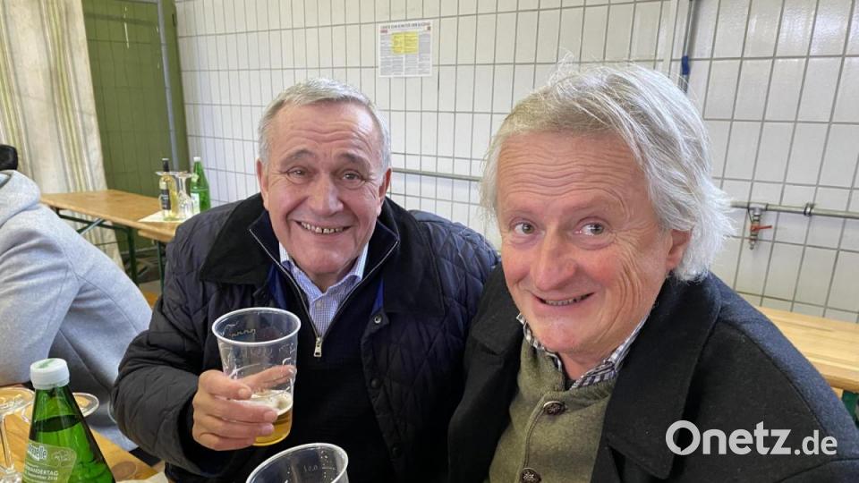 Martinifahrt zum 50-jährigen Bestehen der Partnerschaft Weiden und Weiden am See. Bild: Karin Wilck