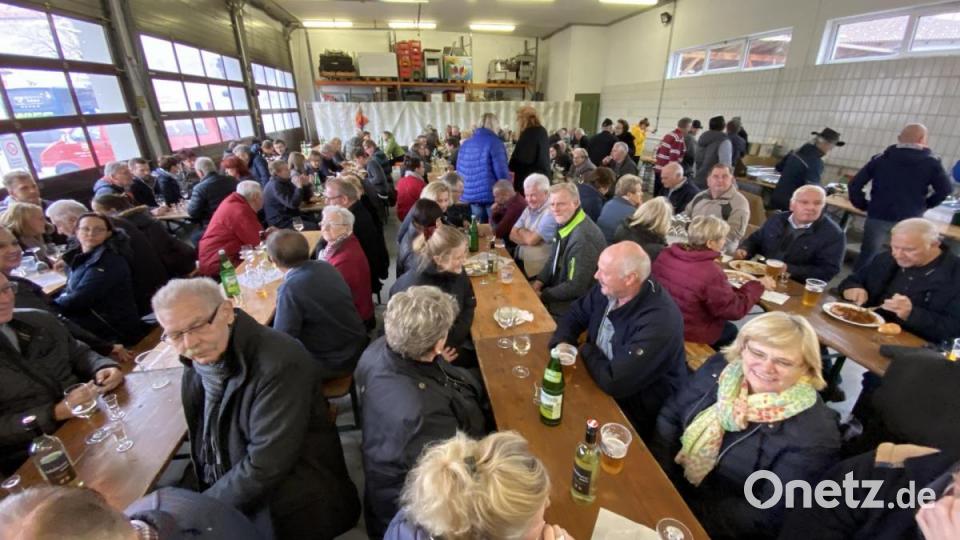 Martinifahrt zum 50-jährigen Bestehen der Partnerschaft Weiden und Weiden am See. Bild: Karin Wilck