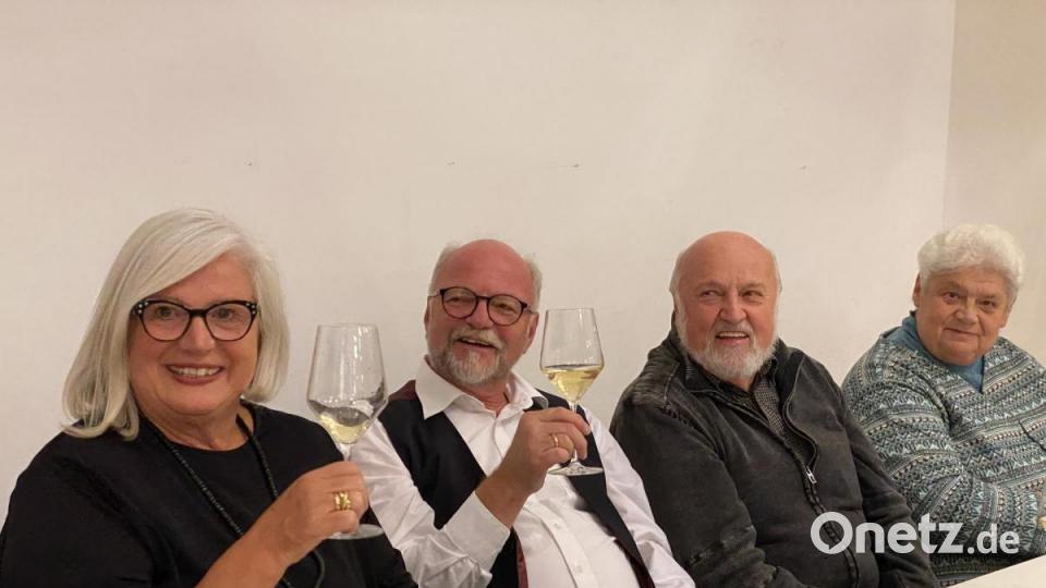 Martinifahrt zum 50-jährigen Bestehen der Partnerschaft Weiden und Weiden am See. Bild: Karin Wilck