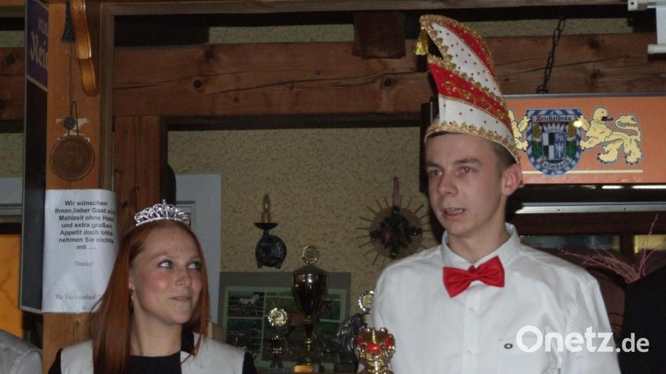Das neue Prinzenpaar Milena I. und Stefan I. Bild: zth