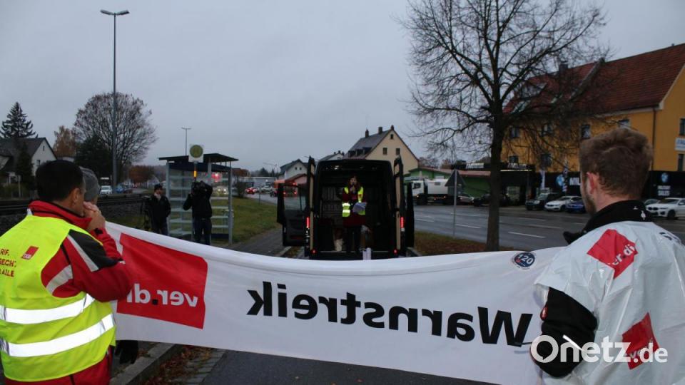 500 Beschäftigte des Truppenübungsplatzes folgten dem Streik-Aufruf von Verdi. Bild: sne