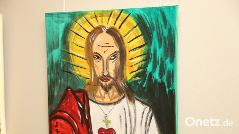 Ausstellung &quot;Gratwanderung&quot; von Künstlern, die schon selbst Erfahrungen mit seelischen Krisen gemacht haben. Bild: Roland Wellenhoefer