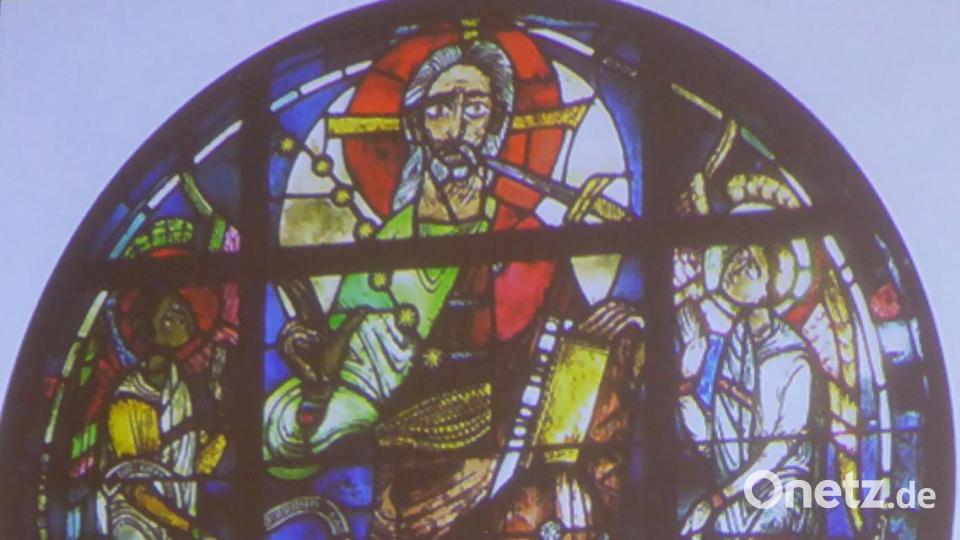 Glasfenster in der Kirche St. Paulus in Bad Kohlgrub (1934). Bild: Schönberger, Ferdinand [fsb]