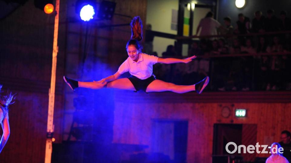 Wer hoch hinaus möchte, ist bei Abend des Schulsports an der richtigen Adresse. Bild: Andreas Brückmann