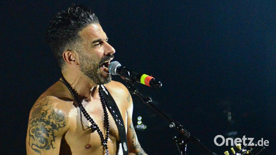 &quot;No Trouble at all&quot; singt Marc Terenzi. Bild: Kunz