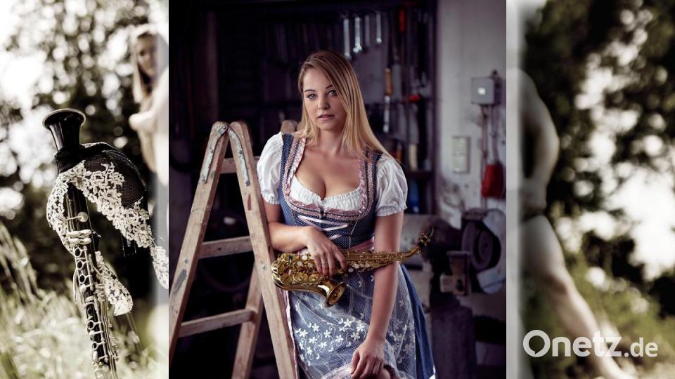 Mit Lara Konopka-Zunker ist Konstanz im Blasmusikkalender 2020 vertreten. Bild: Tobias Epp/Blasmusikkalender
