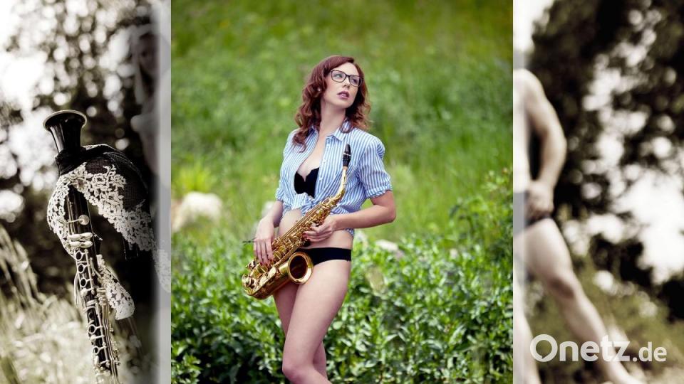 Mit Alissa Hauser ist der Baden-Württembergische Enzkreis im Blasmusikkalender 2020 vertreten. Bild: Tobias Epp/Blasmusikkalender
