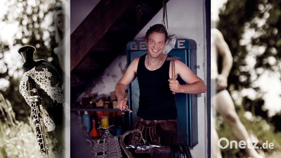 Mit Michael Lang ist der Landkreis Ostallgäu im Blasmusikkalender 2020 vertreten. Bild: Tobias Epp/Blasmusikkalender