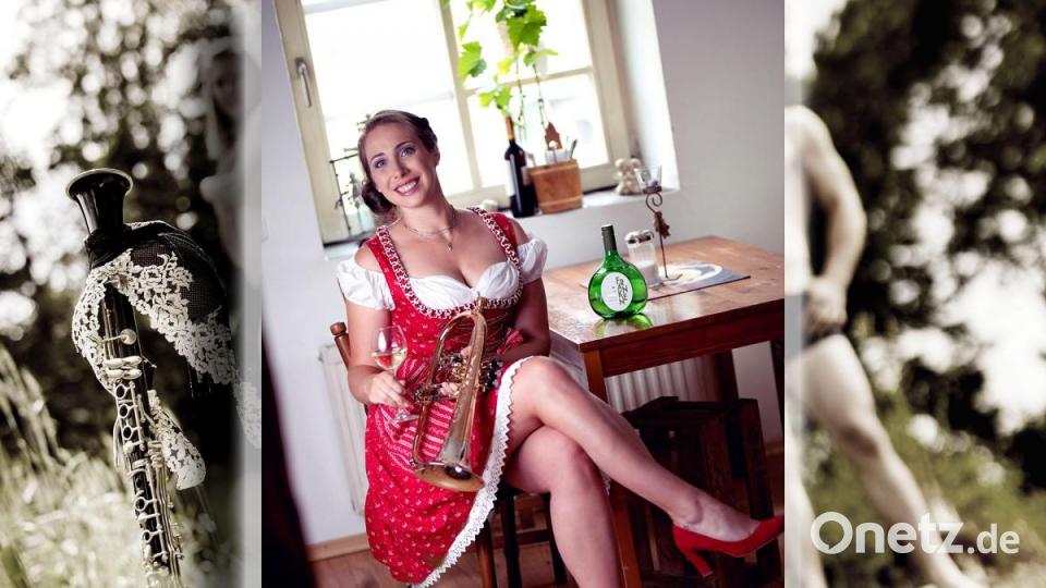Mit Anna Eberth ist der unterfränkische Landkreis Würzburg im Blasmusikkalender 2020 vertreten. Bild: Tobias Epp/Blasmusikkalender