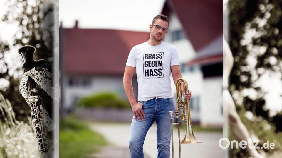 Mit Benjamin Breher ist der schwäbische Landkreis Unterallgäu im Blasmusikkalender 2020 vertreten. Bild: Tobias Epp/Blasmusikkalender