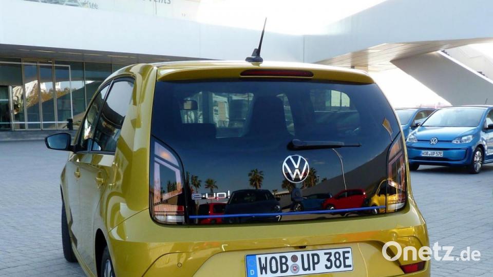 Der neue VW e-Up bei der Präsentation in Valencia. Bild: bz
