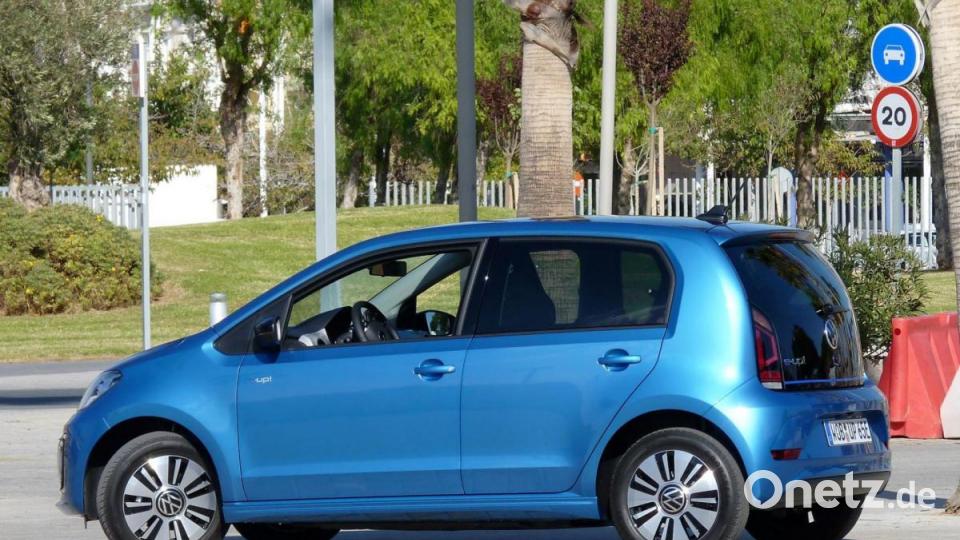 Der neue VW e-Up bei der Präsentation in Valencia. Bild: bz