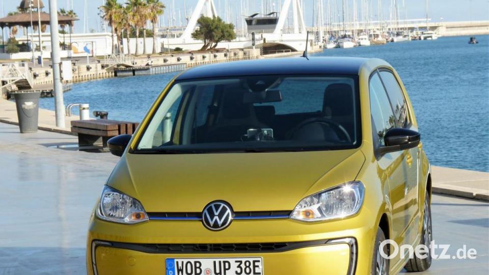 Der neue VW e-Up bei der Präsentation in Valencia. Bild: bz