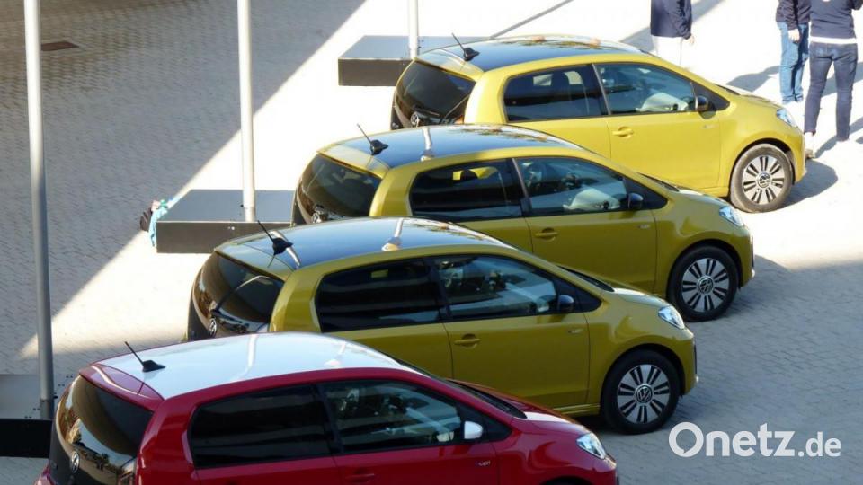 Der neue VW e-Up bei der Präsentation in Valencia. Bild: bz