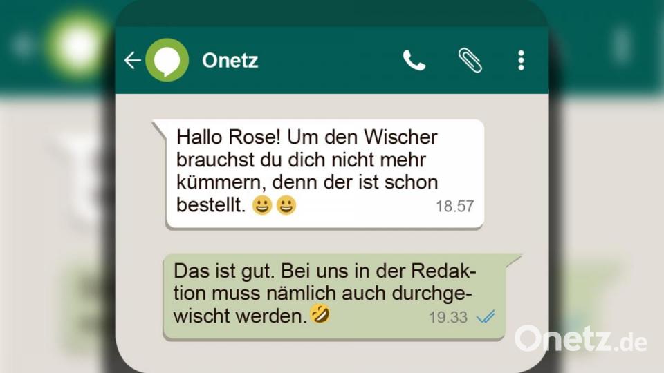 Immer wieder erreichen die Online-Redaktion Nachrichten per Whatsapp, die eigentlich für jemand anderen gedacht waren. Bild: nt/az