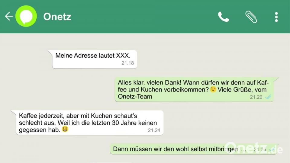 Immer wieder erreichen die Online-Redaktion Nachrichten per Whatsapp, die eigentlich für jemand anderen gedacht waren. Bild: nt/az