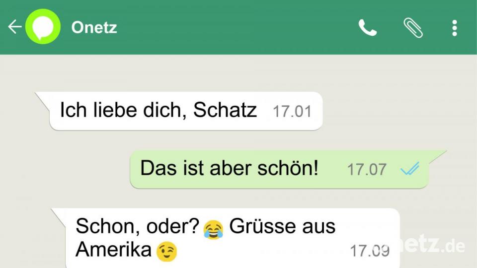 Immer wieder erreichen die Online-Redaktion Nachrichten per Whatsapp, die eigentlich für jemand anderen gedacht waren. Bild: nt/az