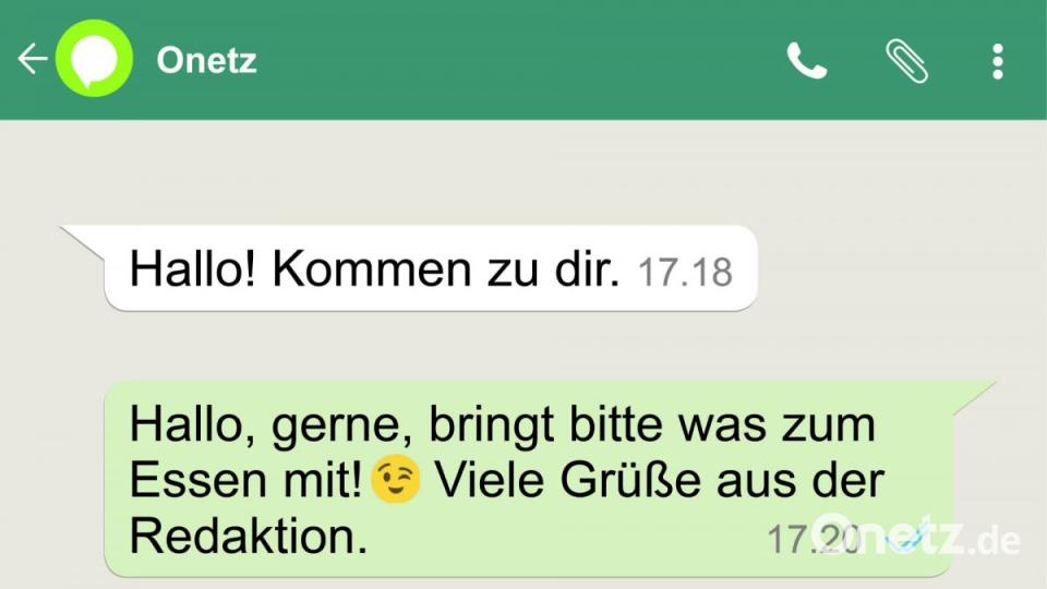 Immer wieder erreichen die Online-Redaktion Nachrichten per Whatsapp, die eigentlich für jemand anderen gedacht waren. Bild: nt/az