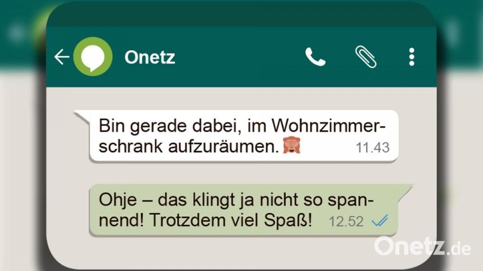 Immer wieder erreichen die Online-Redaktion Nachrichten per Whatsapp, die eigentlich für jemand anderen gedacht waren. Bild: nt/az