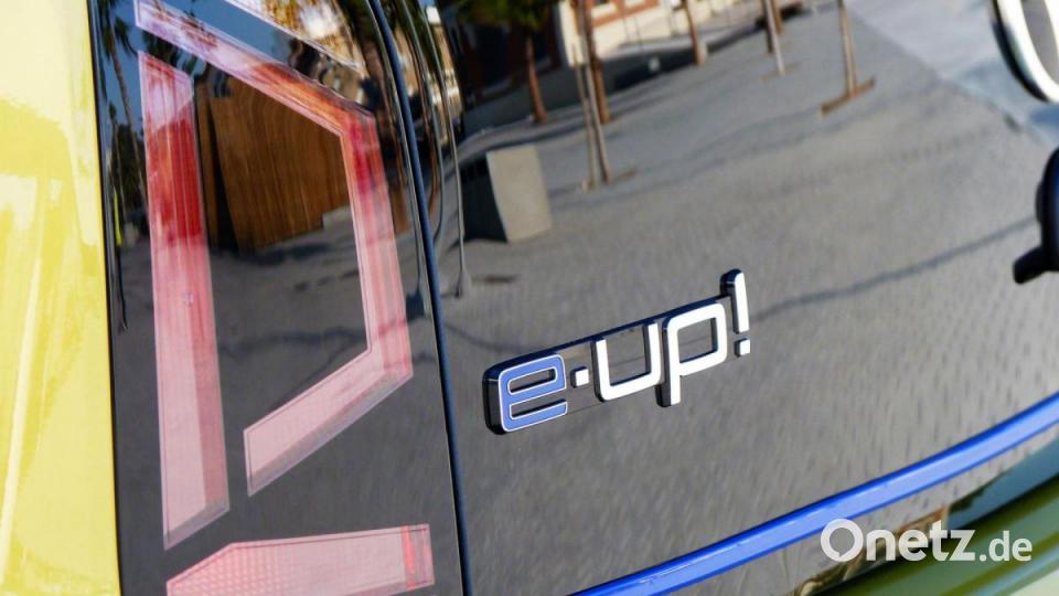 Der neue VW e-Up bei der Präsentation in Valencia. Bild: bz