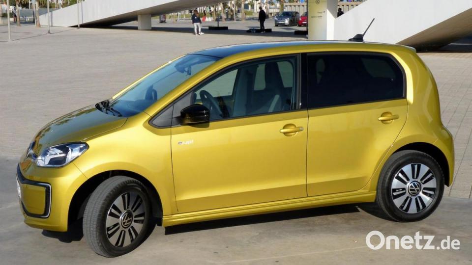 Der neue VW e-Up bei der Präsentation in Valencia. Bild: bz