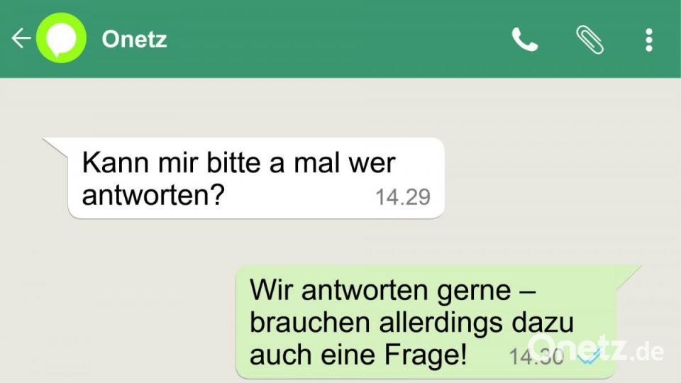 Immer wieder erreichen die Online-Redaktion Nachrichten per Whatsapp, die eigentlich für jemand anderen gedacht waren. Bild: nt/az