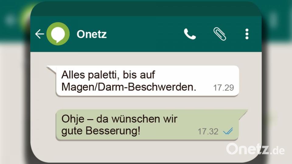 Immer wieder erreichen die Online-Redaktion Nachrichten per Whatsapp, die eigentlich für jemand anderen gedacht waren. Bild: nt/az
