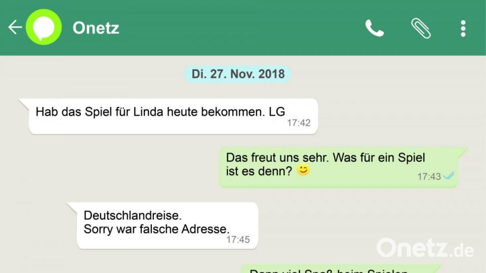 Immer wieder erreichen unsere Onetz-Redaktion Nachrichten per Whatsapp, die eigentlich für jemand anderen bestimmt sind. Bild: NT/AZ