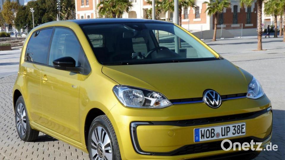 Der neue VW e-Up bei der Präsentation in Valencia. Bild: bz