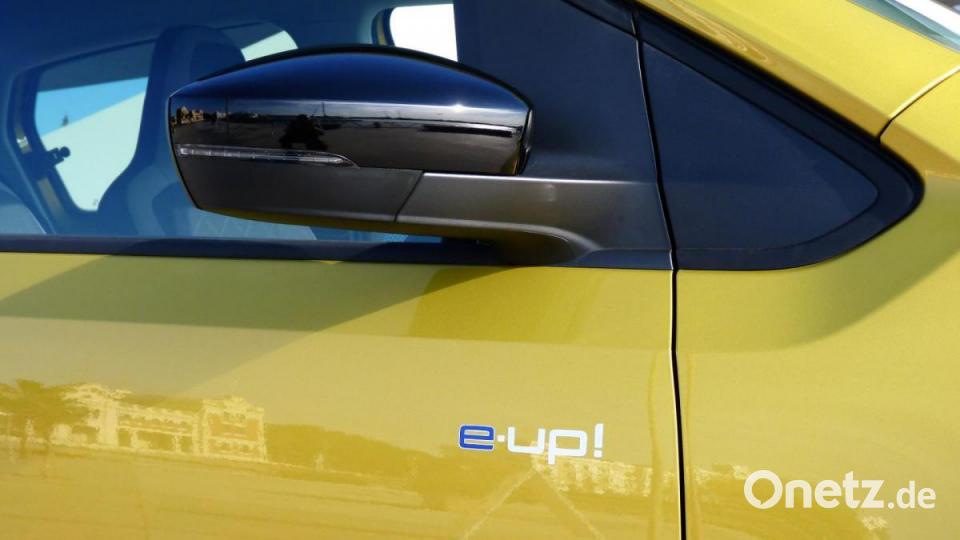 Der neue VW e-Up bei der Präsentation in Valencia. Bild: bz