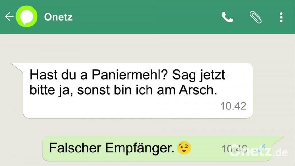 Immer wieder erreichen die Online-Redaktion Nachrichten per Whatsapp, die eigentlich für jemand anderen gedacht waren. Bild: nt/az