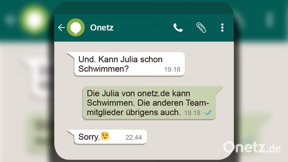 Immer wieder erreichen die Online-Redaktion Nachrichten per Whatsapp, die eigentlich für jemand anderen gedacht waren. Bild: nt/az
