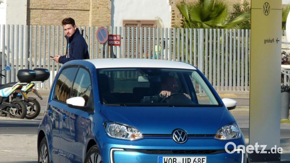 Der neue VW e-Up bei der Präsentation in Valencia. Bild: bz