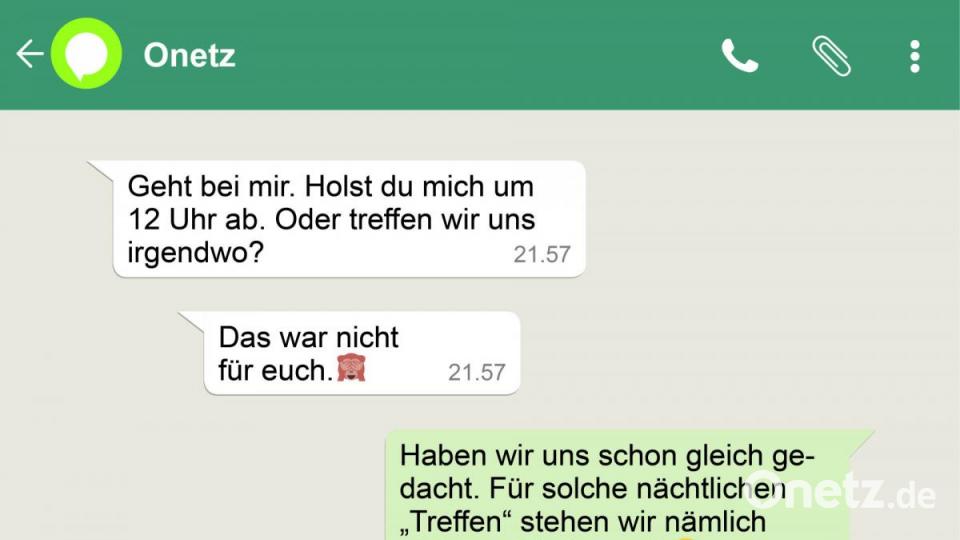 Immer wieder erreichen die Online-Redaktion Nachrichten per Whatsapp, die eigentlich für jemand anderen gedacht waren. Bild: nt/az