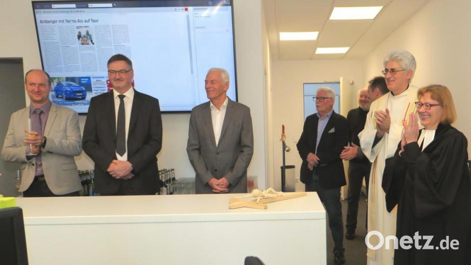 Kirchliche Segnung der neuen Räume Bild: rhi