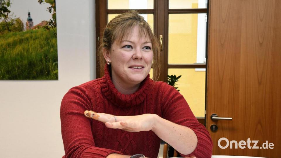 Ina Bogner vom Stadtmarketinverein Amberg. Bei ihr laufen die Fäden im Markenfindungsprozess zusammen. Bild: Petra Hartl