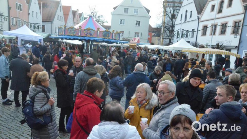 Kathreinmarkt in Weiden. Bild: Kunz
