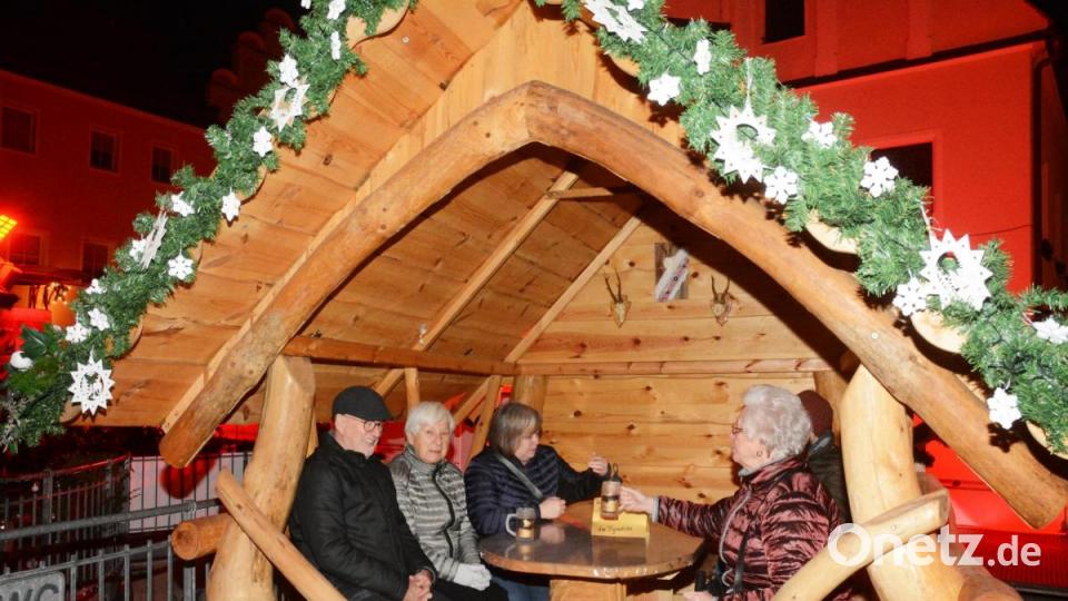 Die Unterstände werden gut genutzt. Bild: Gabi Schönberger