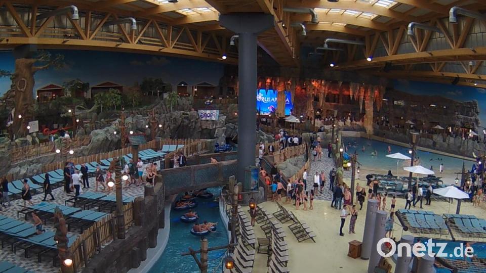 Ein Blick in die neue Wasserwelt "Rulantica". Bild: Kunz