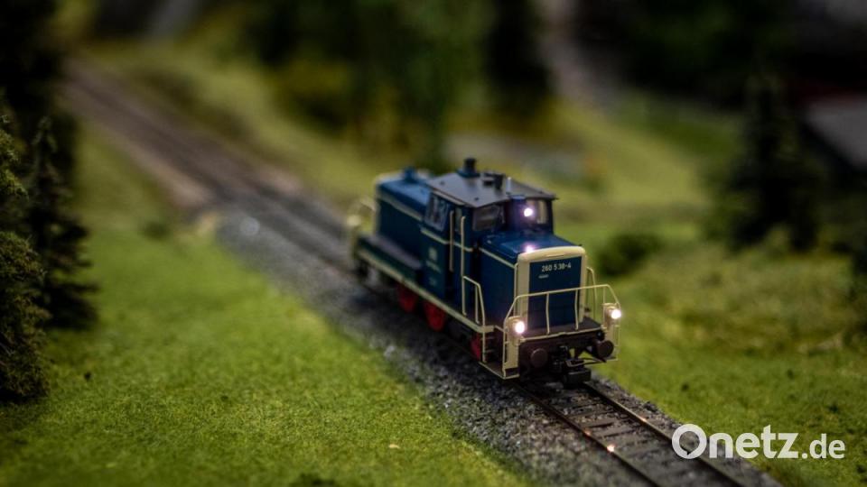 Jahrmarkt, Zoo, Ufo-Landeplätz, Kaserne, Schafherde, Feuerwehreinsätze, Friedhof und nicht zu vergessen ein Nachbau des Nabburger Bahnhofs. Auf der 24 Meter langen Modulanlage der Eisenbahnfreunde und des Modelleisenbahnclubs gab es sehr viel zu entdecken. Bild: pml