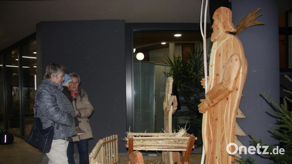 Eindrücke vom 33. Weihnachtsmarkt in Wiesau. Bild: wro