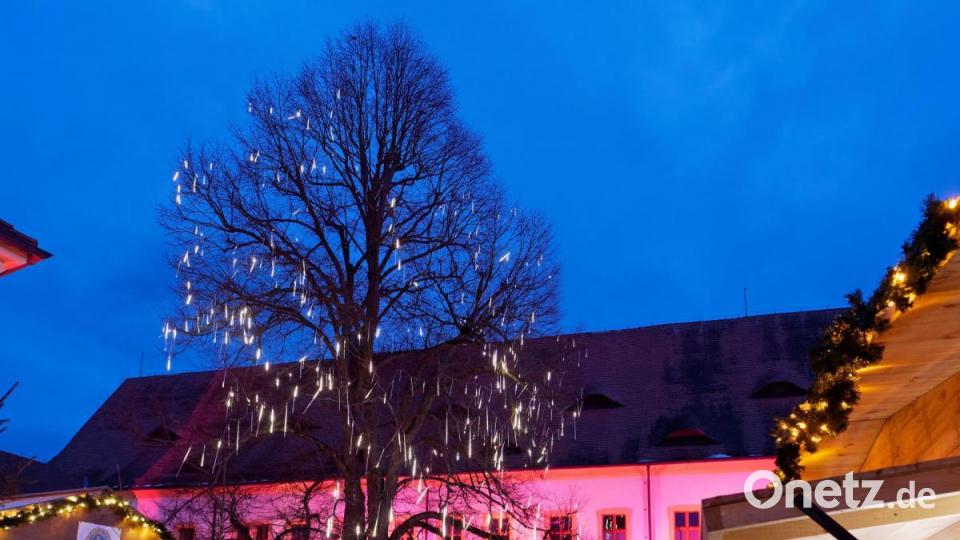 Auch der achte Tirschenreuther Weihnachtsmarkt entpuppt sich gleich am ersten Wochenende als Publikumsmagnet und ist damit ein voller Erfolg für den Lions-Club als Veranstalter. Bild: tr