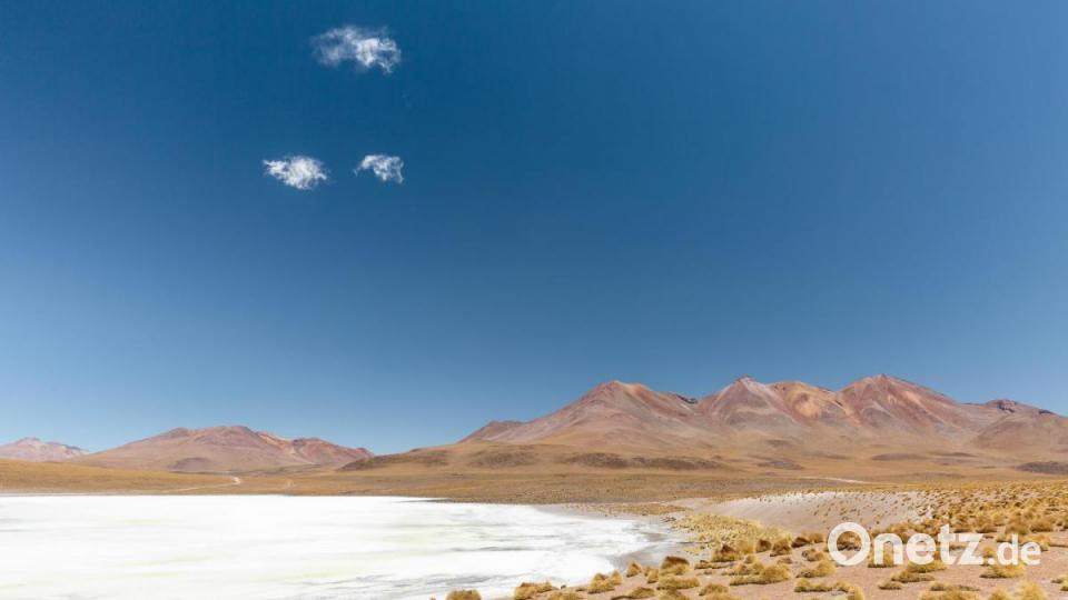 Die Laguna Chulluncani auf dem südamerikanischen Hochplateau auf 4000 Metern Bild: Philipp Jander