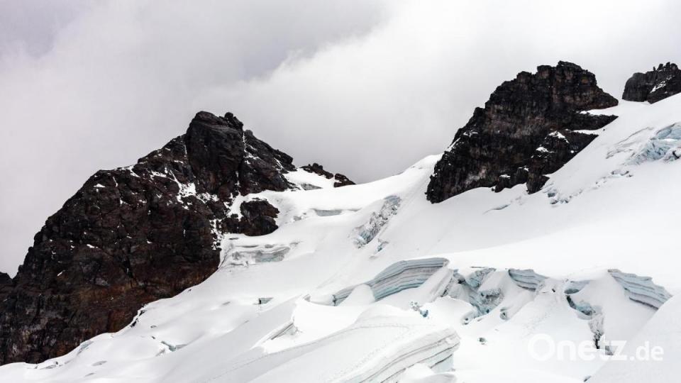 Der Gletscher auf dem Weg zum Cerro Tarija. Bild: Philipp Jander